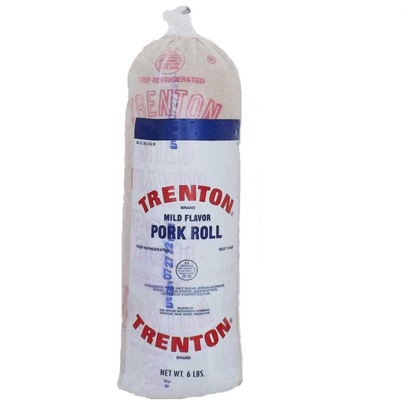 Trenton Pork Roll 6 LB Roll Jersey Pork Roll