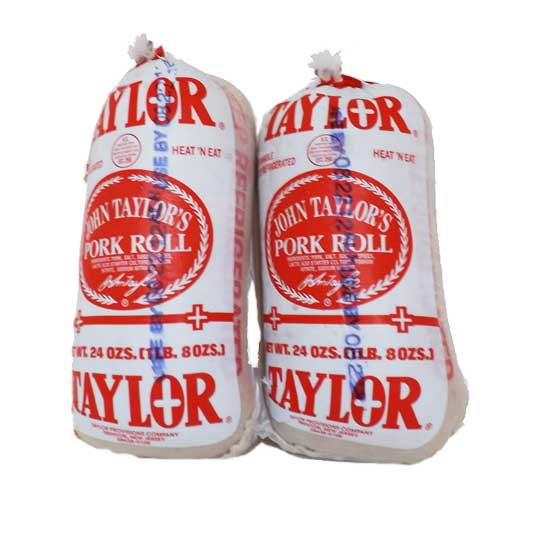 Taylor Ham/Taylor Pork Roll – Two 1.5 lbs rolls | Jersey Pork Roll
