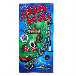 Jersey Shore Beach Towel