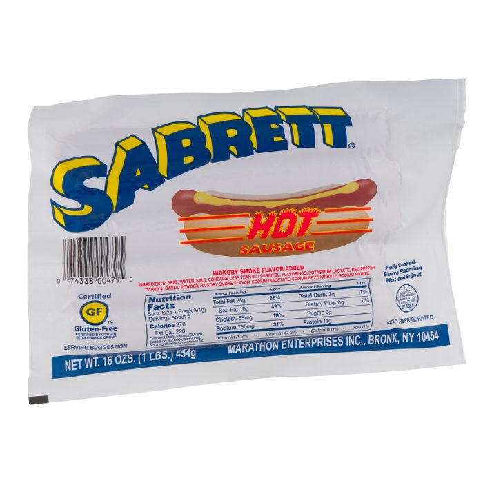 Sabretts Hot Dogs | Jersey Pork Roll
