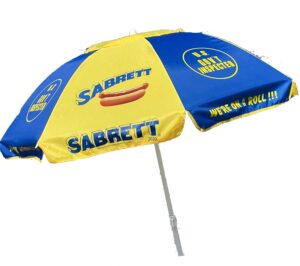Sabrett Hot DOg Umbrella